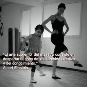 “El arte supremo del maestro consiste en despertar el goce de la expresión creativa y del conocimiento” – Albert Einstein